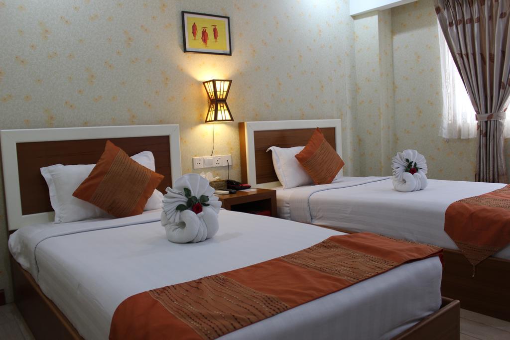 Hotel Kan Kaw Rangoon Kamer foto