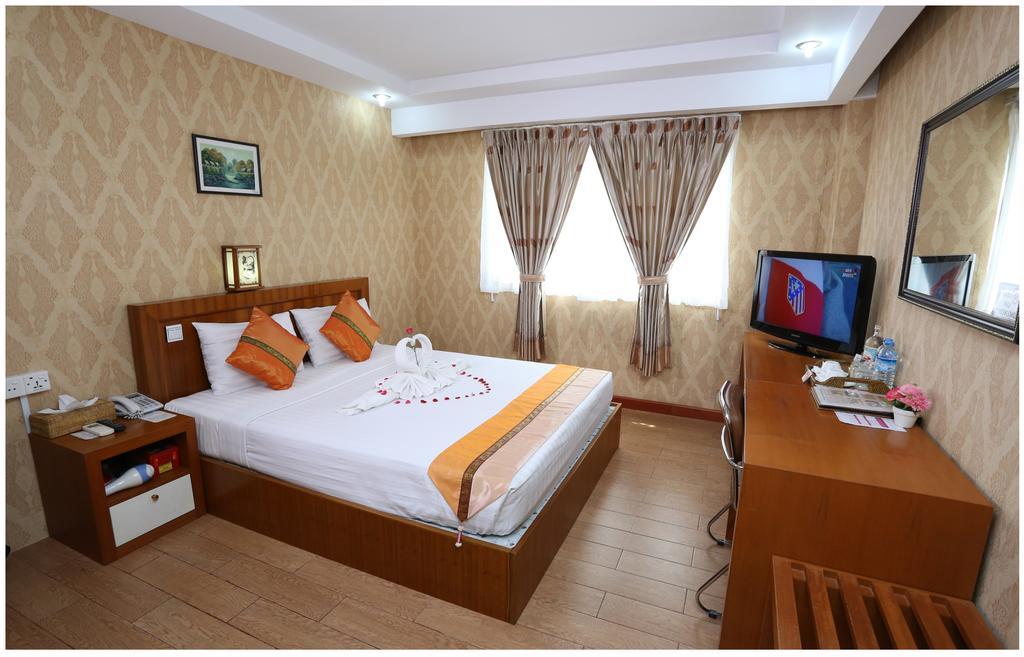 Hotel Kan Kaw Rangoon Kamer foto